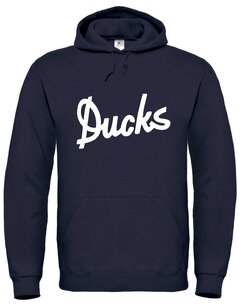 Ducks Hoodie 1 kleur logo