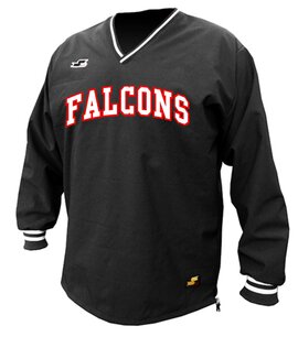 Falcons Windbreker Zwart Falcons Windbreker Zwart