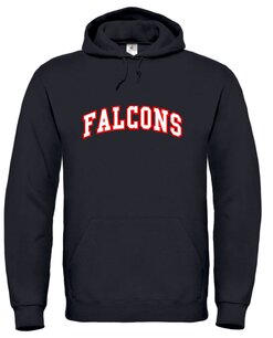 Falcons Hoodie Zwart Falcons Hoodie Zwart