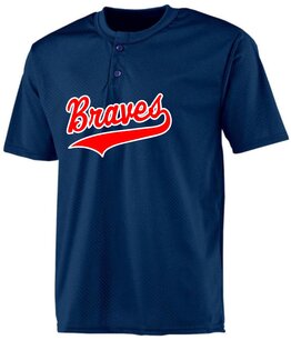 Braves BP Jersey Mesh Braves BP Jersey Mesh