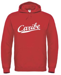 Caribe Hoodie Rood Caribe Hoodie Rood