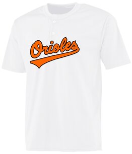 Orioles BP Jersey Mesh wit