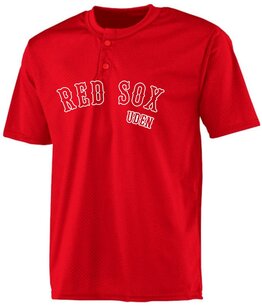 Uden Red Sox BP Jersey Mesh rood Uden Red Sox BP Jersey Mesh rood