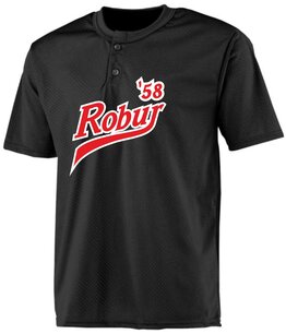 Robur '58 twee knopen jersey Robur '58 twee knopen jersey