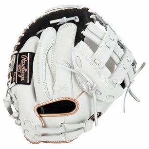 Rawlings Liberty Advance Softball 33" Catcher Glove White/Black RHT Rawlings Liberty Advance Softball 33" Catcher Glove White/Black RHT