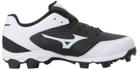 Mizuno 9 Spike Advanced Finch Franchise 7 Black Rubber Cleats Mizuno 9 Spike Advanced Finch Franchise 7 Black Rubber Cleats