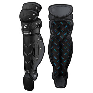 Champro Optimus Pro Leg Guard Adult 16.5" Black Champro Optimus Pro Leg Guard Adult 16.5" Black