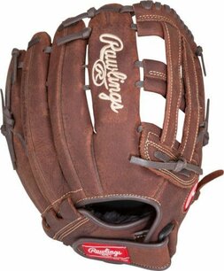 Rawlings Player Preferred 13" Outfield Glove Brown RHT Rawlings Player Preferred 13" Outfield Glove Brown RHT
