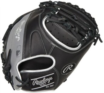 Rawlings Encore 32" Catcher Glove Black/Silver RHT Rawlings Encore 32" Catcher Glove Black/Silver RHT