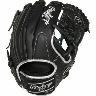 Rawlings Encore 11.75" Infield/Pitcher Glove Black/Silver RHT Rawlings Encore 11.75" Infield/Pitcher Glove Black/Silver RHT