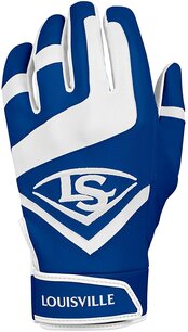LS GENUINE RY - Louisville Slugger Genuine Batting Gloves Royal YS - XXL LS GENUINE RY - Louisville Slugger Genuine Batting Gloves Royal YS - XXL