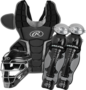 Rawlings Renegade Catcher Set Adult Black Rawlings Renegade Catcher Set Adult Black