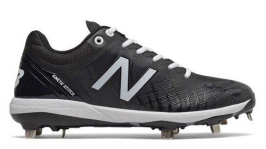New Balance L4040BK5 Black Metal Cleats New Balance L4040BK5 Black Metal Cleats