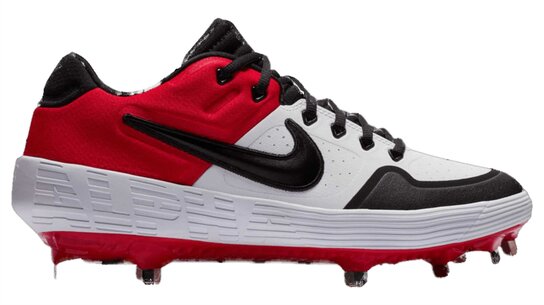 Nike Huarache Elite 2 Scarlet Metal Cleats Nike Huarache Elite 2 Scarlet Metal Cleats