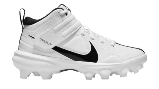 Nike Trout 7 White High Rubber Cleats Nike Trout 7 White High Rubber Cleats