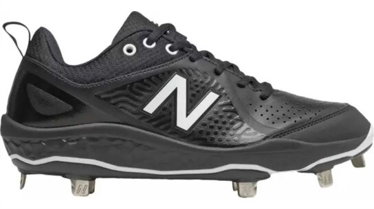 New Balance SMVELOK2 Black Metal Cleats New Balance SMVELOK2 Black Metal Cleats