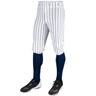 BP10/68PIN - Champro Knicker/Short Model Pants Pinstripes White/Navy BP10/68PIN - Champro Knicker/Short Model Pants Pinstripes White/Navy