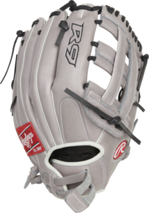 Rawlings R9 Softball 12" Infield Glove Gray/Black RHT Rawlings R9 Softball 12" Infield Glove Gray/Black RHT