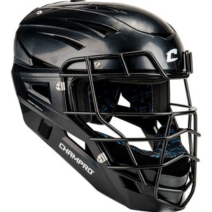 Champro Cannon Catcher Helmet Large/Adult Black Champro Cannon Catcher Helmet Large/Adult Black