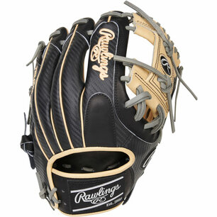 Rawlings Heart of the Hide 11.5" Infield Glove Hyper Shell Black/Tan RHT Rawlings Heart of the Hide 11.5" Infield Glove Hyper Shell Black/Tan RHT