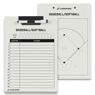 Champro Baseball / Softball Coach's Board 9" X 12" Champro Baseball / Softball Coach's Board 9" X 12"