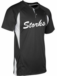 Storks Black Practice Jersey NEW Storks Black Practice Jersey NEW