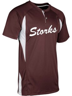 Storks Maroon Practice Jersey NEW Storks Maroon Practice Jersey NEW