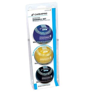 CBB7AS - Weighted Training Baseballs 10, 11 & 12 oz. CBB7AS - Weighted Training Baseballs 10, 11 & 12 oz.