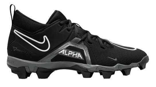 Nike Menace 3 Black/Grey High Rubber Cleats Nike Menace 3 Black/Grey High Rubber Cleats