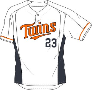 Twins Jersey softbal Twins Jersey softbal