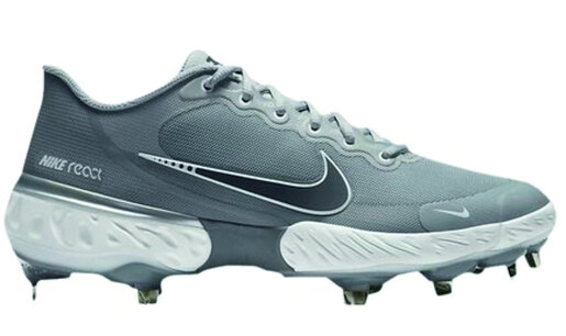 Nike Huarache 3 Grey Metal Cleats Nike Huarache 3 Grey Metal Cleats