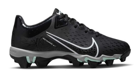 Nike Hyperdiamond 4 Black Rubber Cleats Nike Hyperdiamond 4 Black Rubber Cleats