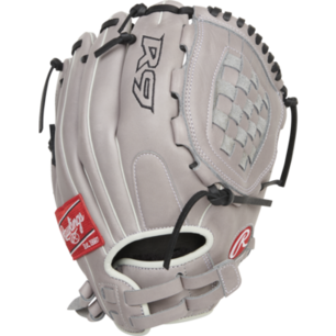 Rawlings R9 Softball 11.5" Pitcher Glove Gray/Black RHT Rawlings R9 Softball 11.5" Pitcher Glove Gray/Black RHT
