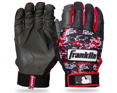Franklin Digitek Series Slaghandschoenen Red/Black Franklin Digitek Series Slaghandschoenen Red/Black