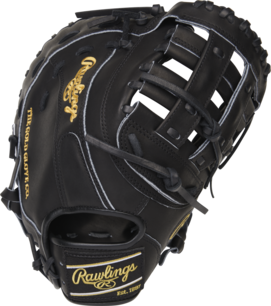 Rawlings Heart Of The Hide 12.5" First Base Glove Black RHT Rawlings Heart Of The Hide 12.5" First Base Glove Black RHT