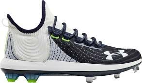 Under Armour Harper 4 Navy Metal Cleats Under Armour Harper 4 Navy Metal Cleats