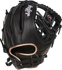 Rawlings R9 Softball 11.75" Infield Glove Black RHT Rawlings R9 Softball 11.75" Infield Glove Black RHT