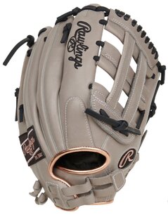 Rawlings R9 Softball 12" All-Round Glove Gray/Black RHT Rawlings R9 Softball 12" All-Round Glove Gray/Black RHT