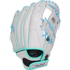 Rawlings Sure Catch Francisco Lindor 11.5" Youth Glove Gray/Blue RHT Rawlings Sure Catch Francisco Lindor 11.5" Youth Glove Gray/Blue RHT