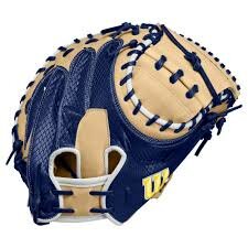 Wilson A2000 Winter 2024 2034SS 34" Catcher Glove Tan/Navy RHT Wilson A2000 Winter 2024 2034SS 34" Catcher Glove Tan/Navy RHT