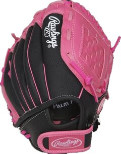 Rawlings Youth Fastpitch 10" All-Round Glove Pink/Black RHT Rawlings Youth Fastpitch 10" All-Round Glove Pink/Black RHT