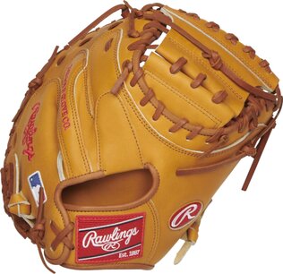 Rawlings Heart of the Hide 33" Catcher Glove Tan RHT Rawlings Heart of the Hide 33" Catcher Glove Tan RHT