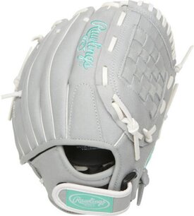 Rawlings Sure Catch Softball 11" Infield/Pitcher Glove Gray RHT Rawlings Sure Catch Softball 11" Infield/Pitcher Glove Gray RHT