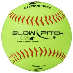 Champro CSB68 12" Slowpitch Practice Softball Champro CSB68 12" Slowpitch Practice Softball