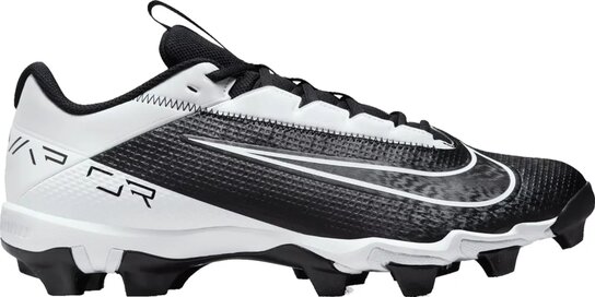 Nike Vapor Edge Shark 2 Black/White Low Rubber Cleats Nike Vapor Edge Shark 2 Black/White Low Rubber Cleats