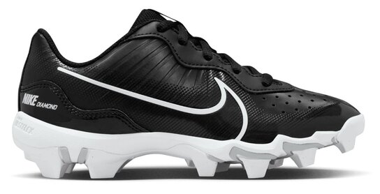 Nike Huarache 4 Black Low Rubber Cleats Nike Huarache 4 Black Low Rubber Cleats