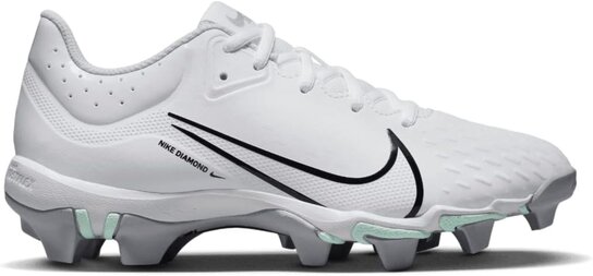 Nike Hyperdiamond 4 White Rubber Cleats Nike Hyperdiamond 4 White Rubber Cleats