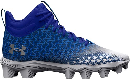 Under Armour Spotlight 3 Royal High Rubber Cleats Under Armour Spotlight 3 Royal High Rubber Cleats