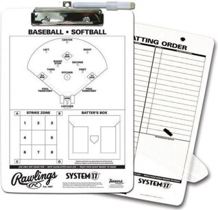 Rawlings Baseball / Softball Coach's Board Rawlings Baseball / Softball Coach's Board