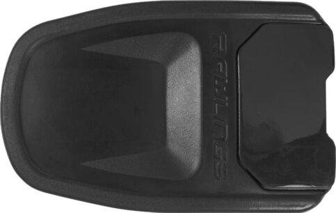 Rawlings R16 Reversible Batting Helmet Extension Black Rawlings R16 Reversible Batting Helmet Extension Black